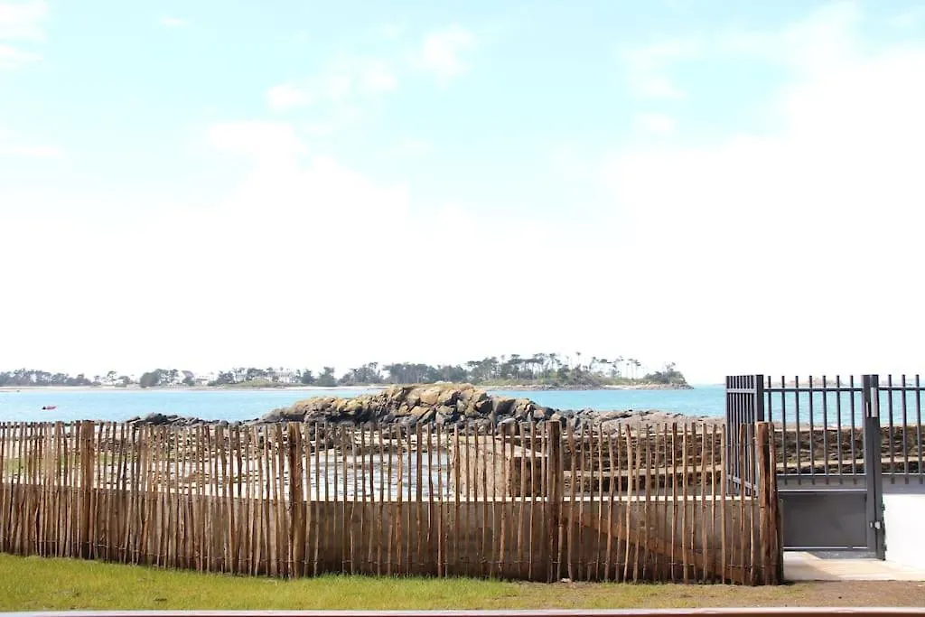 La Madrague - Front De Mer, Acces Prive Plage Et Place De Parking Roscoff 0*,